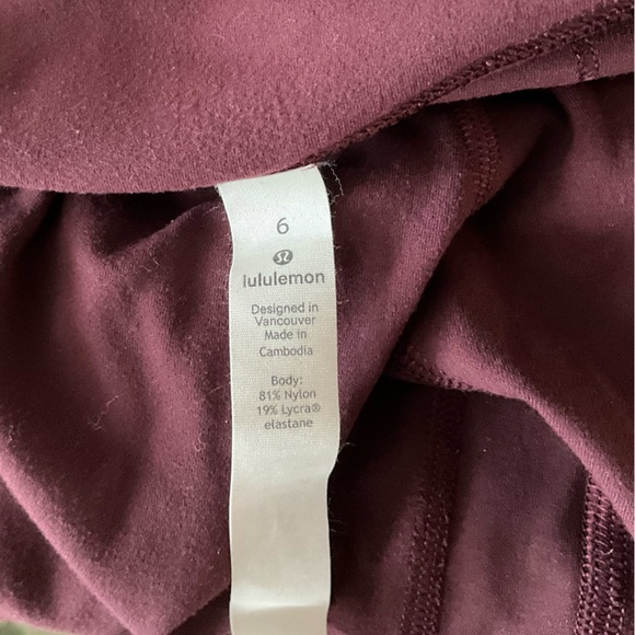 Lululemon align leggings size 6 - Picture 2 of 3